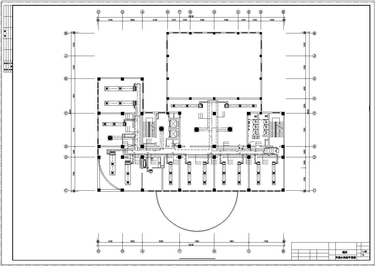 【蚌埠】某酒店空调系统设计施工图纸