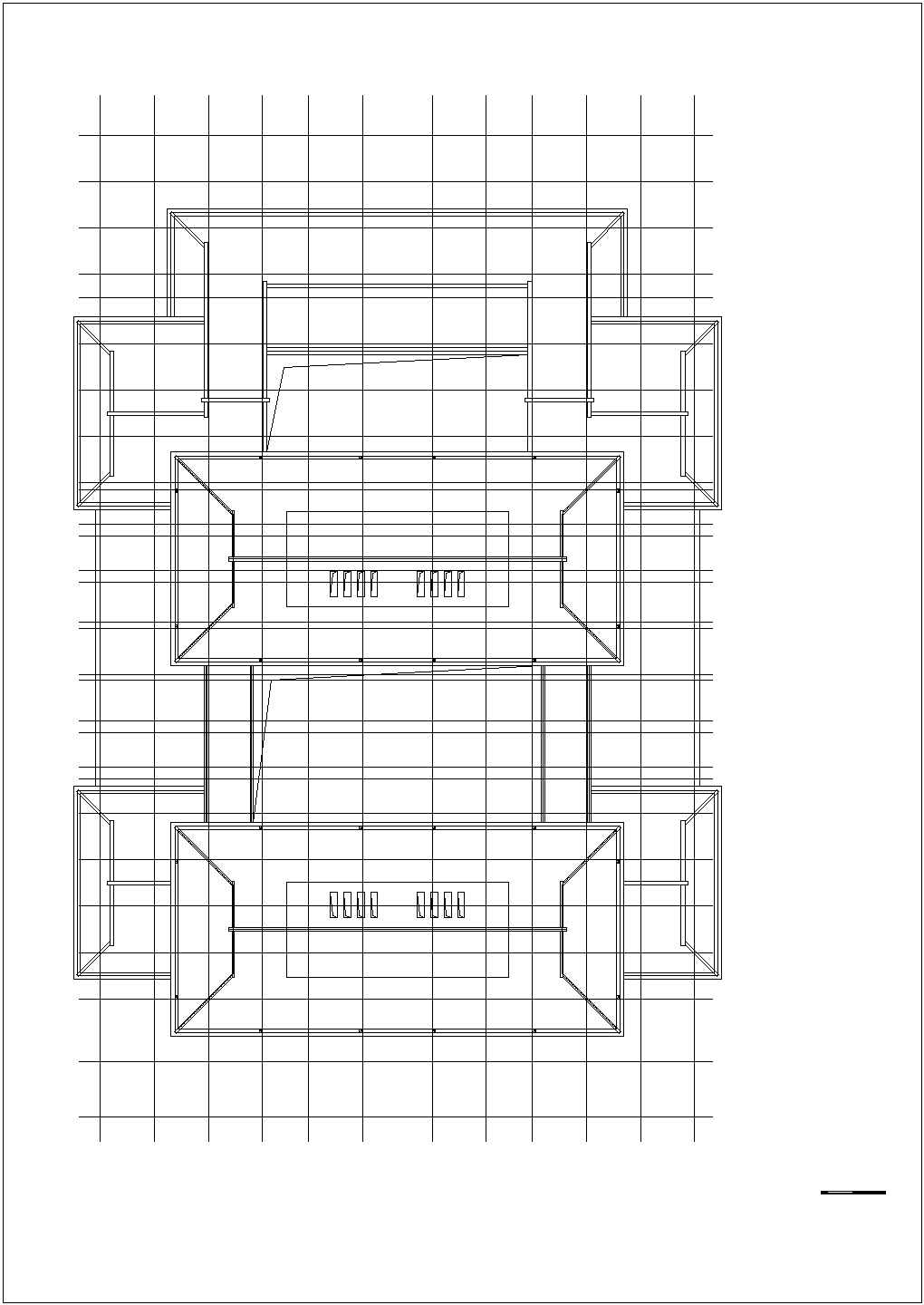 【厦门】某知名大学九层中式风格图书馆建筑方案图