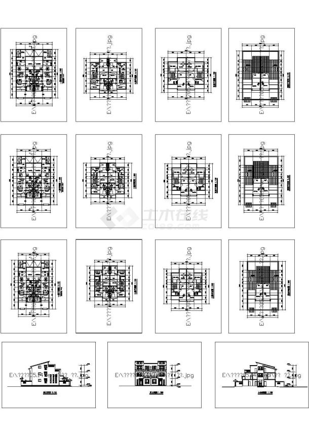 江南内院式居住模式建筑设计-图一