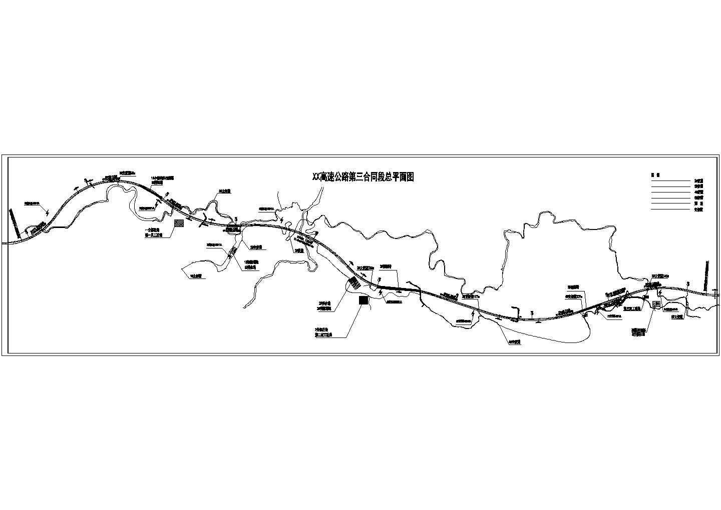 [贵州]新规范编制高速公路桥涵施工组织设计2013（路基宽度：21.5m）
