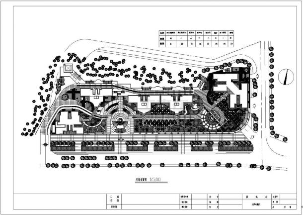 重庆市创新绿色家园景观设计施工图-图一