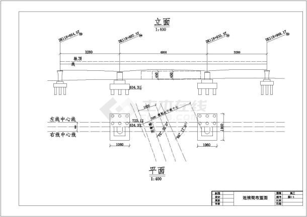 京沪高速铁路土建工程天津特大桥连续箱梁墩(实施)施工组织设计-图一