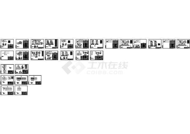 某住宅小区配电工程配电箱电气设计图-图一