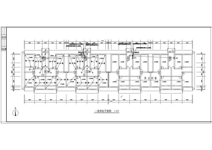 某小区住宅楼带车库电气设计方案图（含说明）_图1