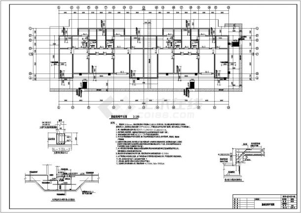 18层剪力墙结构住宅楼结构施工图（含水电暖）-图一