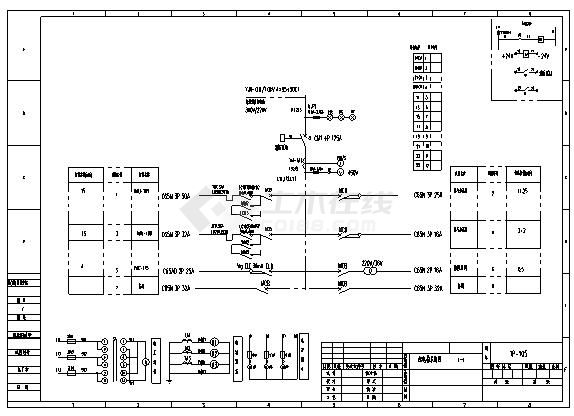 配电箱系统图系统图2.dwg-图一