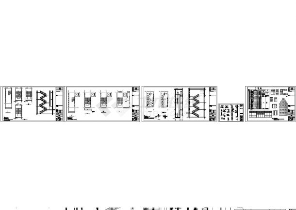 某6224平米五层实训楼建筑图纸（含部分结构图）-图一