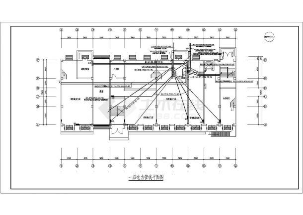 某地六层框架结构综合楼电气施工图-图一
