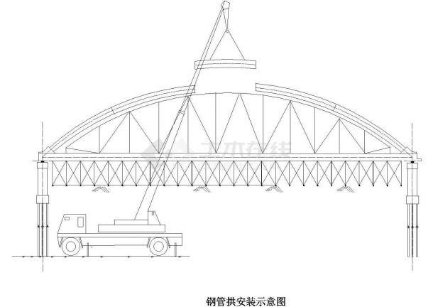 上海某大桥(实施)施工组织设计-图一