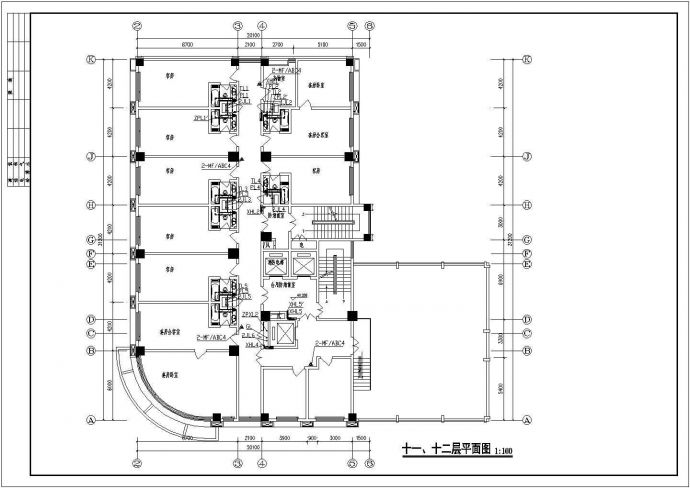 【贵州】某县建设局大楼给排水图纸_图1