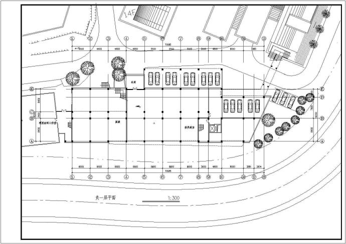 【四川】某美术学院雕塑系六层教学楼建筑方案图_图1