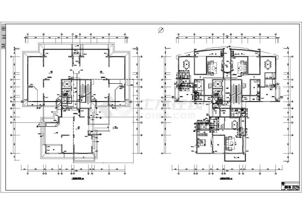 某小区三十三层框架结构住宅楼给排水消防施工图-图二