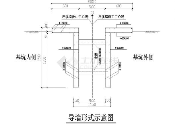 广州市地铁某站土建工程施工组织设计-图一