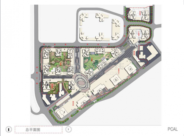 【重庆】商业广场景观设计方案（ppt格式）-图一