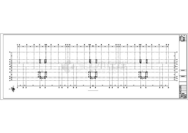 十层框架剪力墙结构住宅楼结构施工图（桩基础）-图一