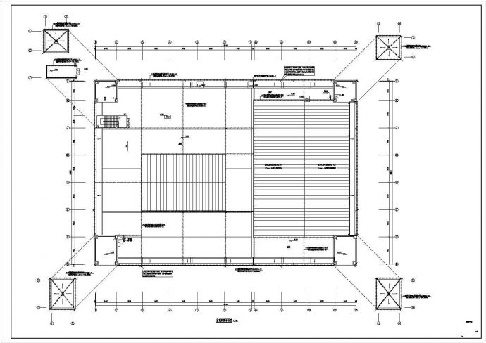 实验中学二层餐厅电气设计全套施工图_图1