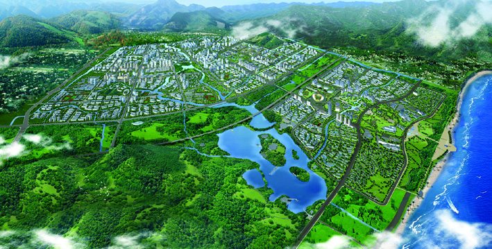 乐清市中心区城市规划设计方案图纸