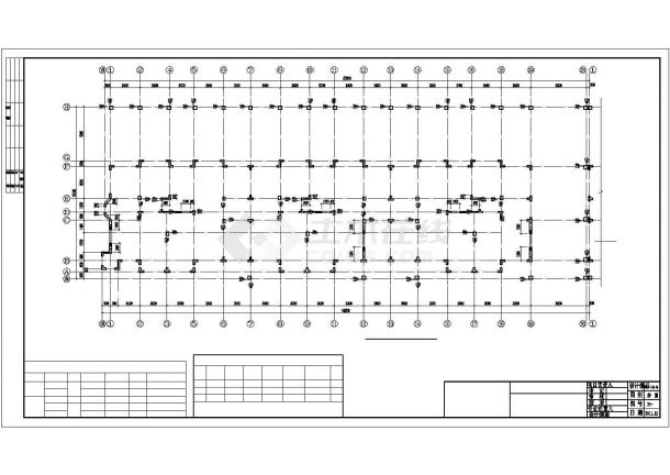 六层异形柱框架剪力墙结构住宅结构施工图-图二
