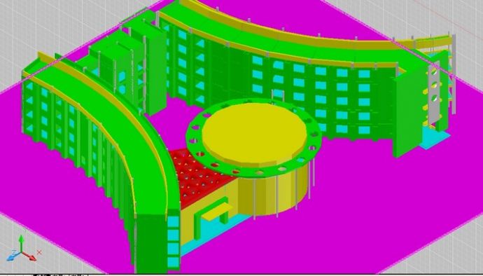 CAD强大建模功能(建筑模型)_图1