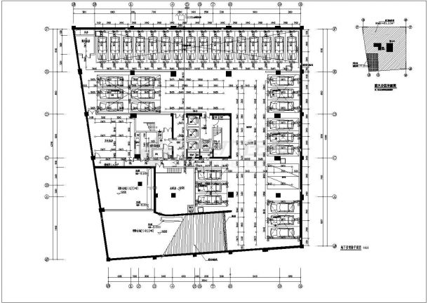 【广东】某高层14层办公商务综合楼给排水消防施工图（15年最新设计）-图二