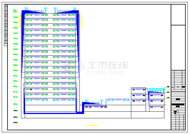 【北京】某办公楼空调通风系统设计施工图-图一