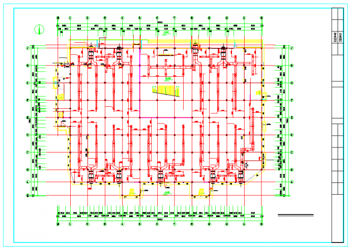【河北】某广场综合楼空调系统设计图_图1
