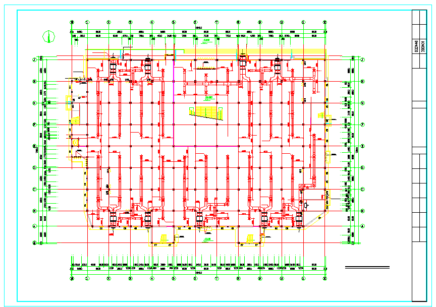 【河北】某广场综合楼空调系统设计图