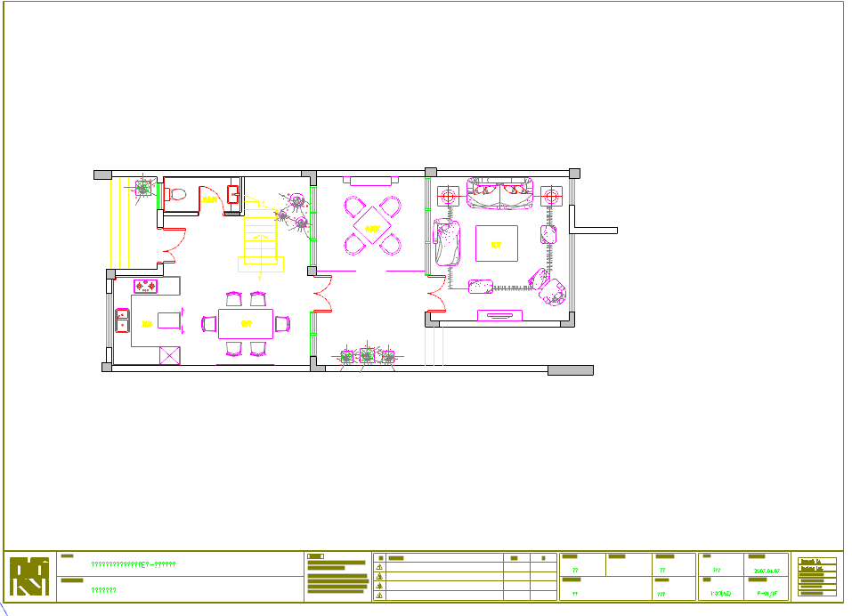 【海南】现代泰式风格三层别墅样板房装修施工图
