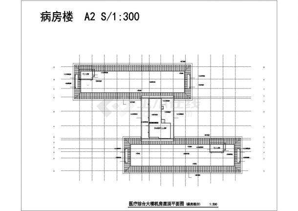 【芜湖】某人民医院医疗综合大楼建筑扩初图（含效果图）-图一