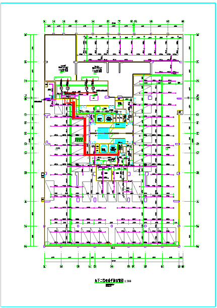 【湖南】某高层大型复杂综合楼给排水及消防施工图-图二