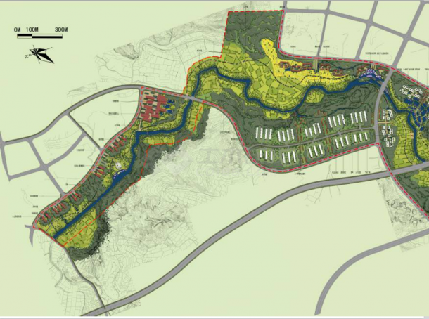 【昆明】河水综合治理工程机沿岸景观建筑形态规划设计方案（ppt格式）-图二