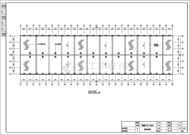 某门式刚架钢结构厂房方案设计图（含建筑）-图二