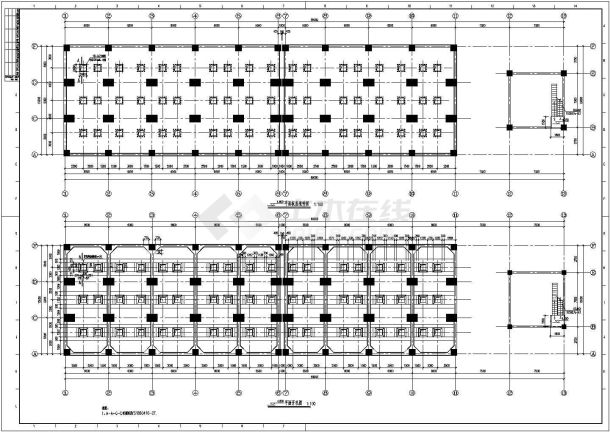 单层门式刚架结构粉矿仓库结构施工图-图二