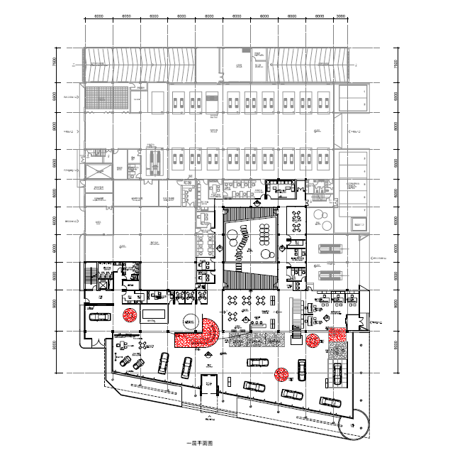 【大连】中星汽车4s店室内概念设计方案PDF（标注尺寸）_图1