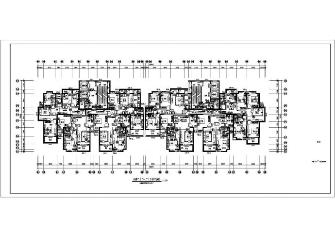 某小区三十二层框架结构住宅楼给排水消防设计图_图1