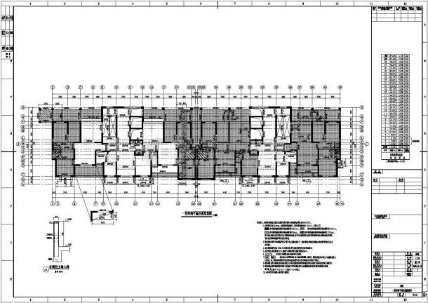 28层剪力墙结构住宅楼结构设计施工图纸-图二