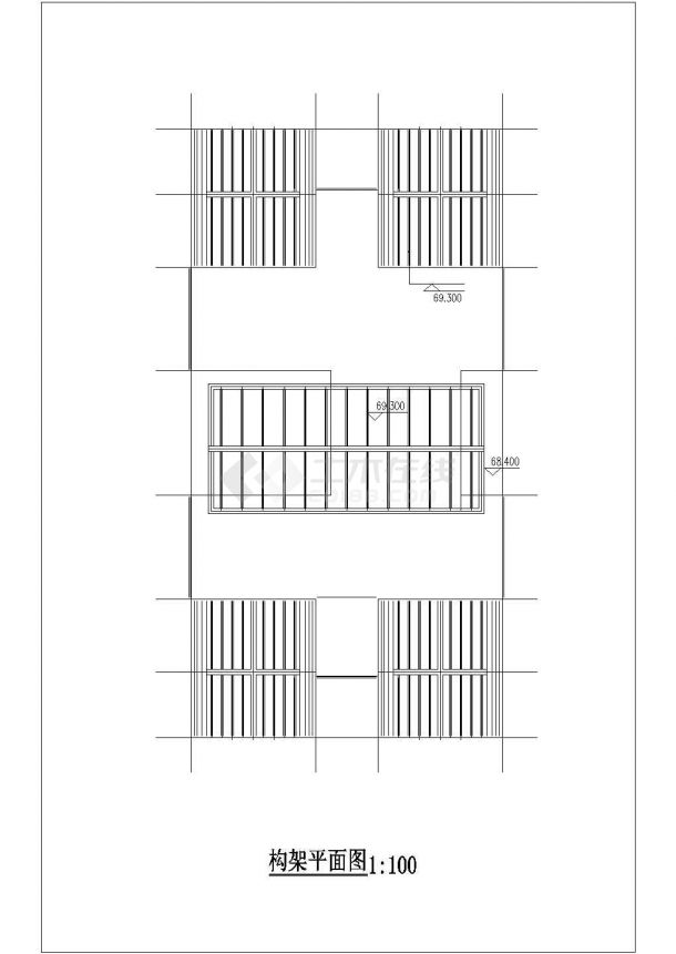 【滨州】高层商务住宅楼建筑方案设计图-图二