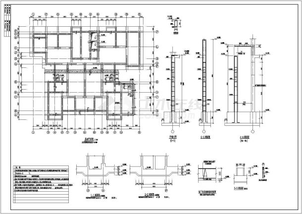 某地二十六层剪力墙结构住宅楼结构施工图（带地下室）-图二