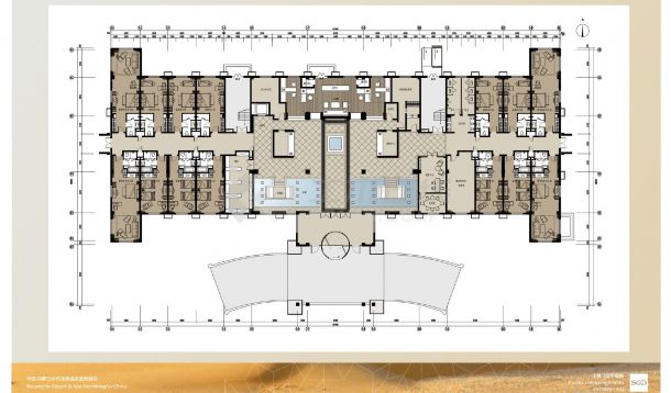 【内蒙古】布龙湖温泉酒店概念设计方案JPG-图一