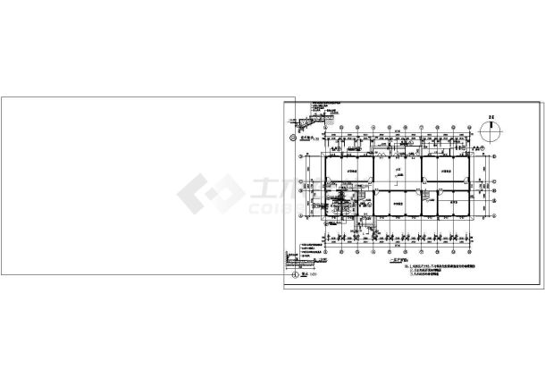 5层办公楼建筑CAD施工图-图二