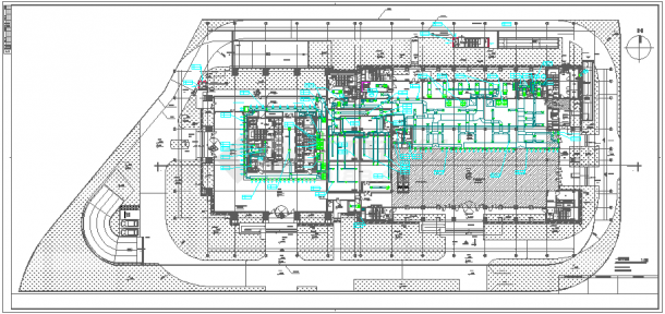 【浙江】行政商业办公楼空调通风及防排烟系统设计施工图（风冷热泵机组 多联式空调系统）-图一