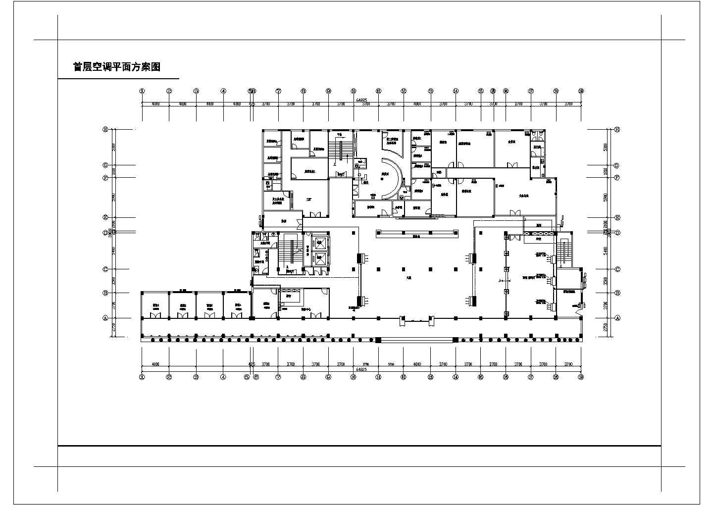 【潮州】某酒店空调系统设计施工图纸