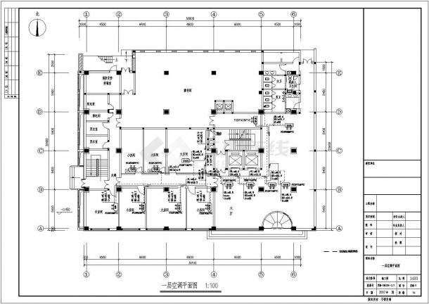 【北京】东城区七层办公楼多联机设计施工图-图二