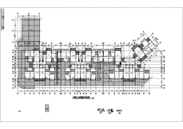 22层超经典高层三座ABC塔楼（带裙楼）-图一