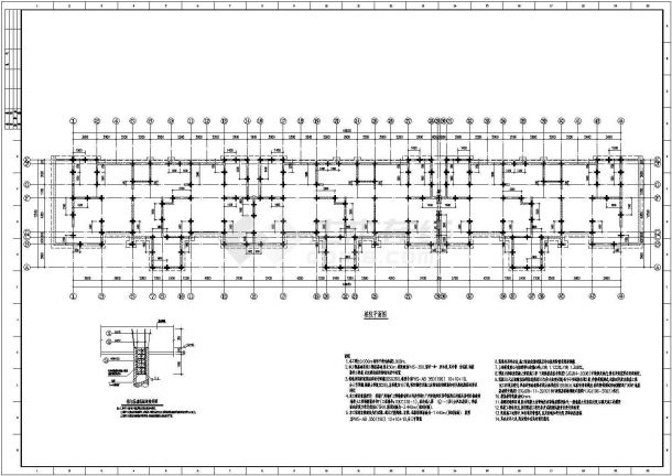 某11层剪力墙住宅结构设计施工图-图二