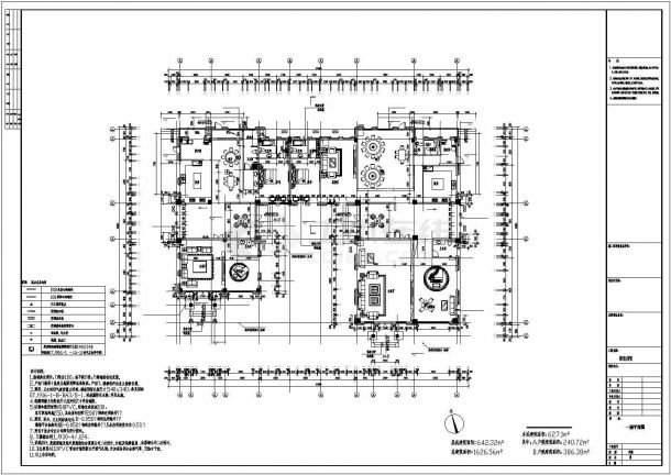 【福建省】某地某联排别墅全专业设计施工图-图二