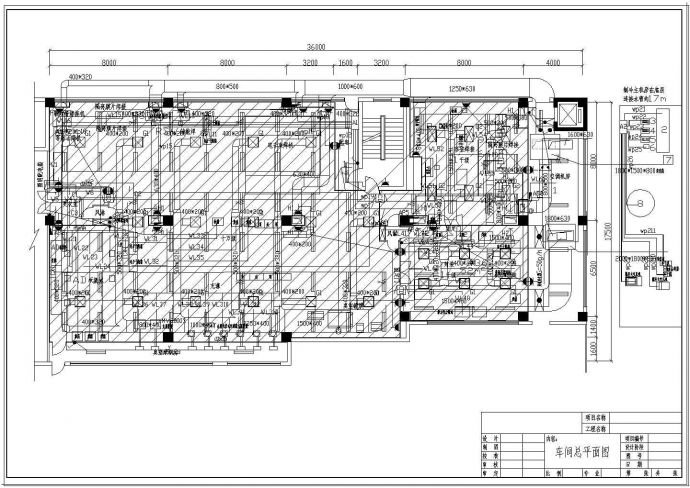 【中山】某电子车间净化系统设计图纸_图1
