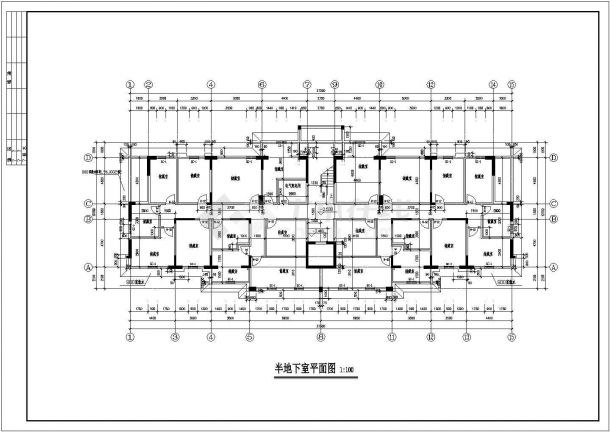 【镇江】住宅小区高层住宅楼建筑单体设计图-图一