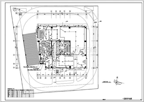 【浙江】十四层办公用房及商务用房强弱电设计施工图（2015年图纸）-图二