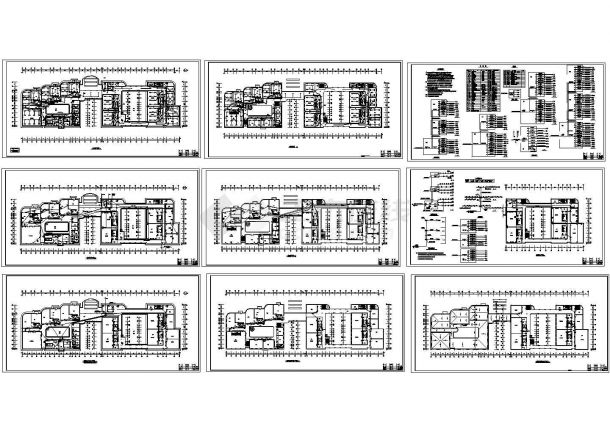 一栋三层幼儿园电气全套施工图-图一